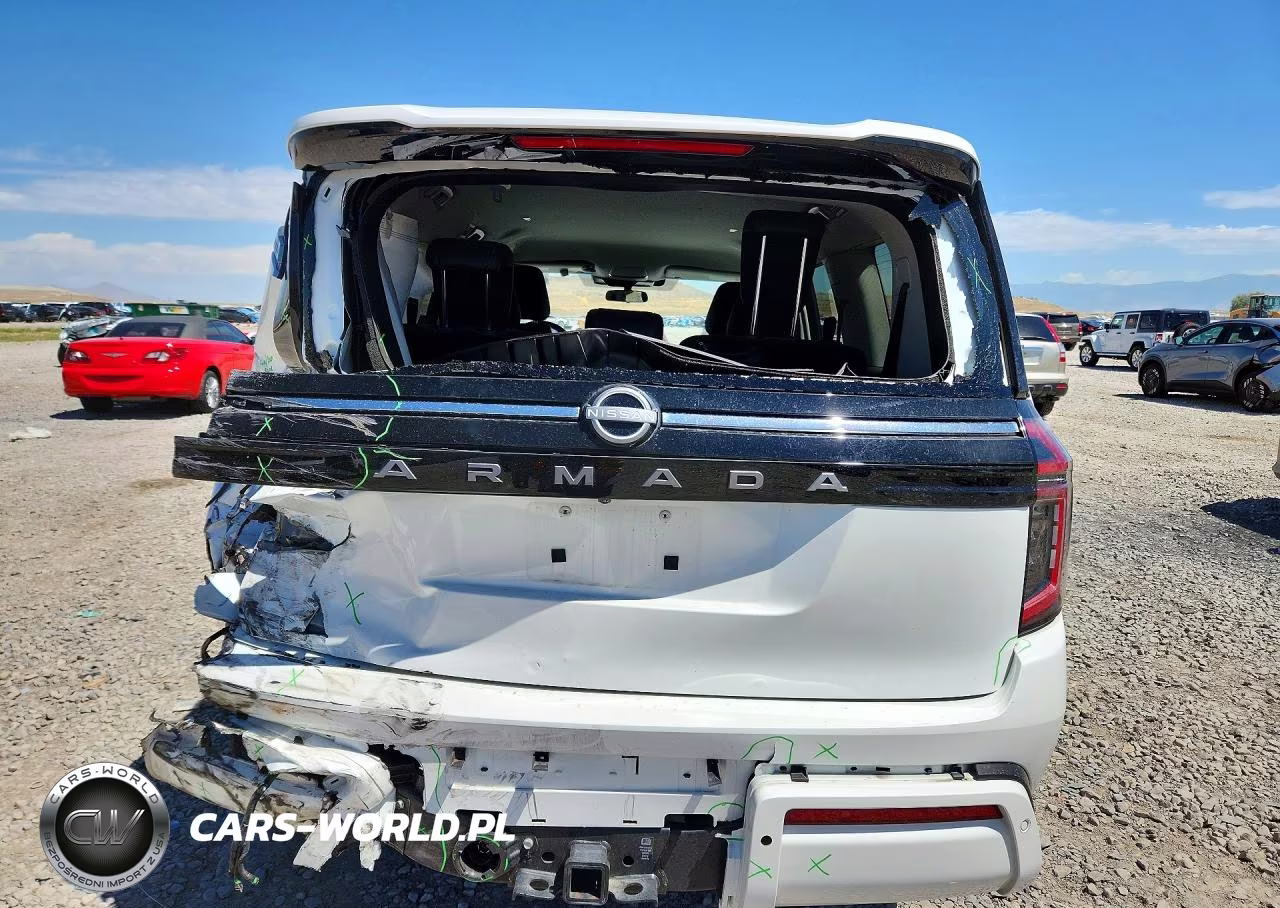 2025 Nissan Armada Sv VIN:JN8AY3AEXS9400630 - 6
