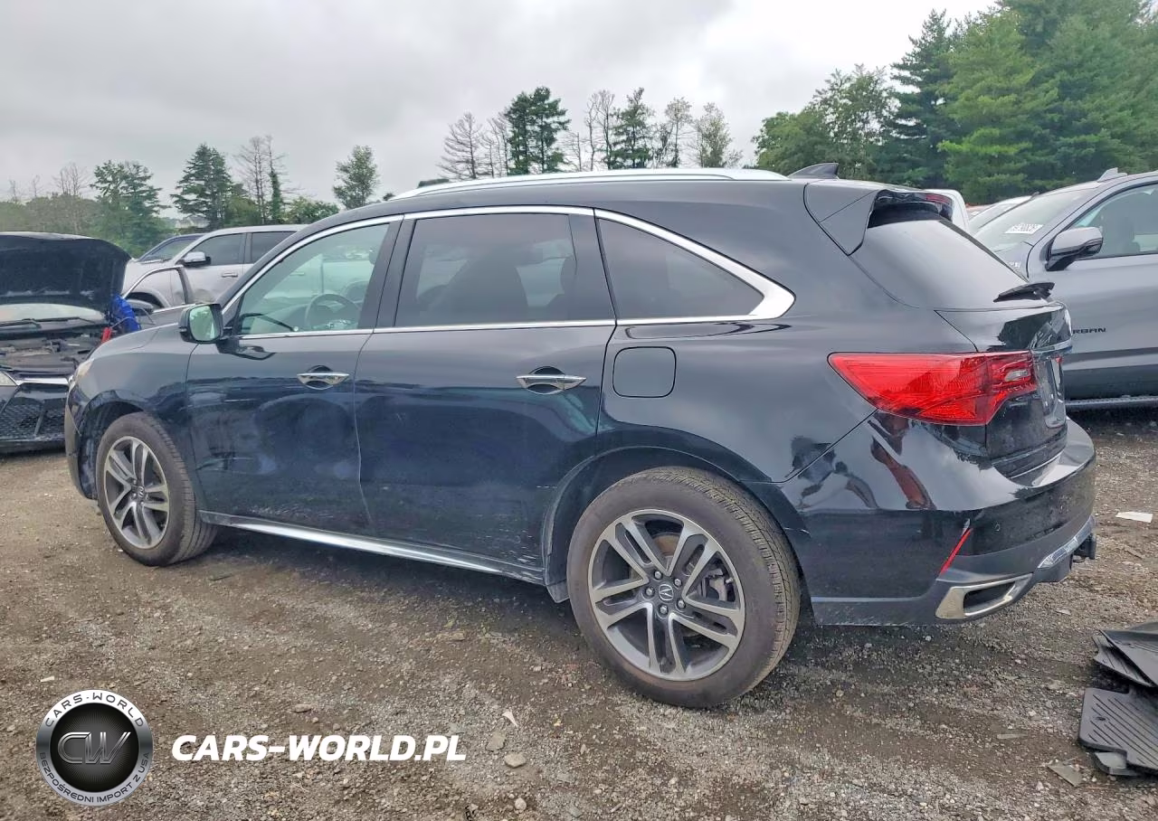 2017 Acura Mdx Advance VIN:5FRYD4H80HB011570 - 2