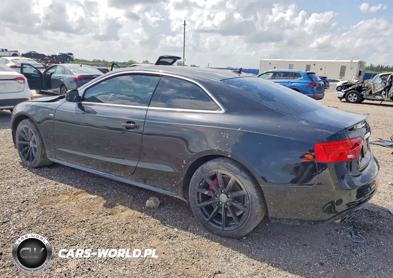 2017 Audi A5 Sport VIN:WAUD2AFR5HA001526 - 2