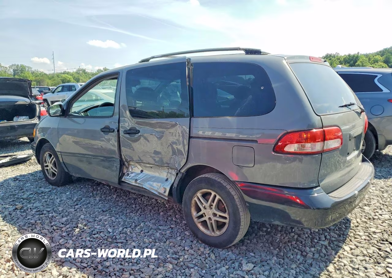 2002 Toyota Sienna Le VIN:4T3ZF13C22U497715 - 2