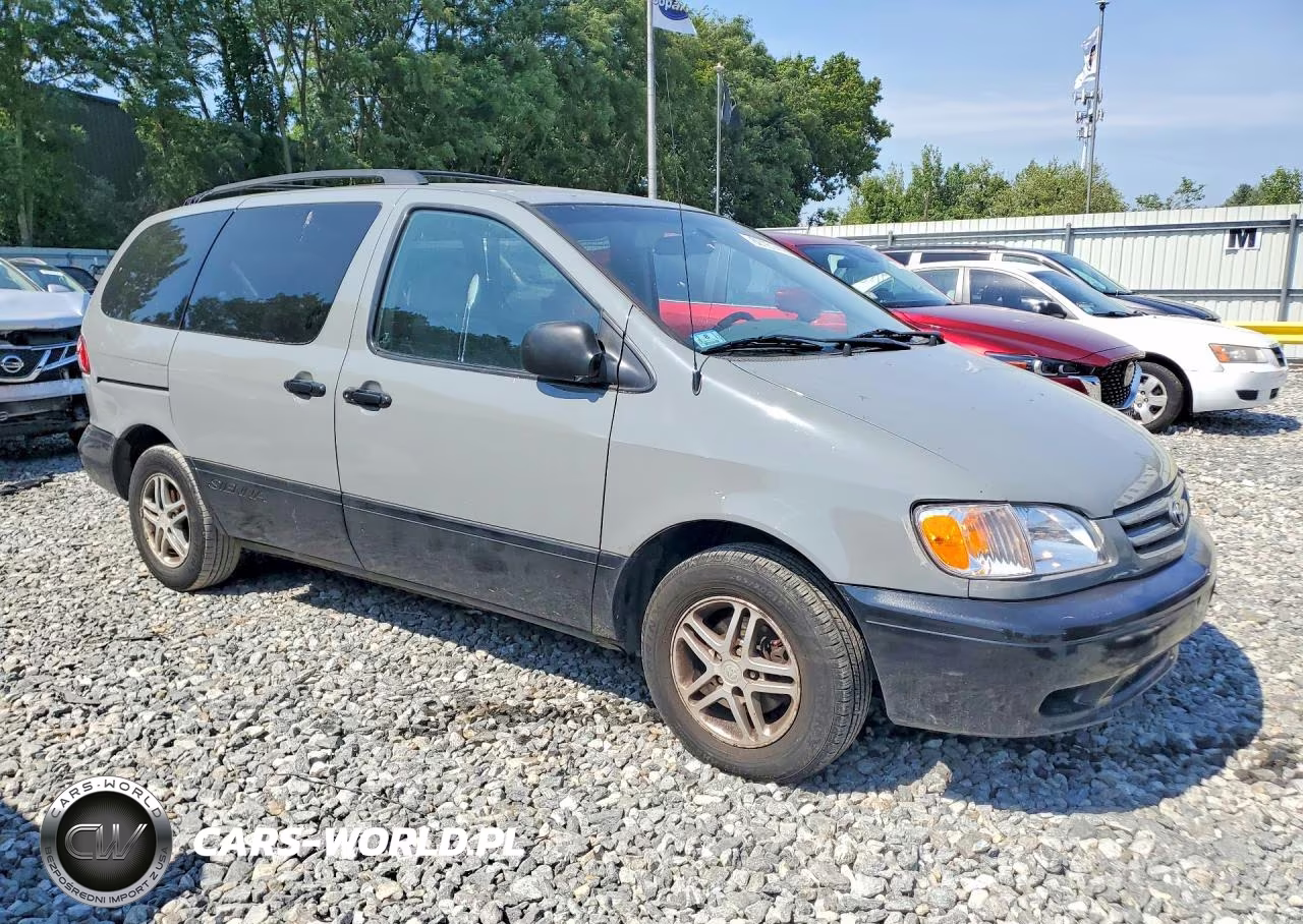 2002 Toyota Sienna Le VIN:4T3ZF13C22U497715 - 4