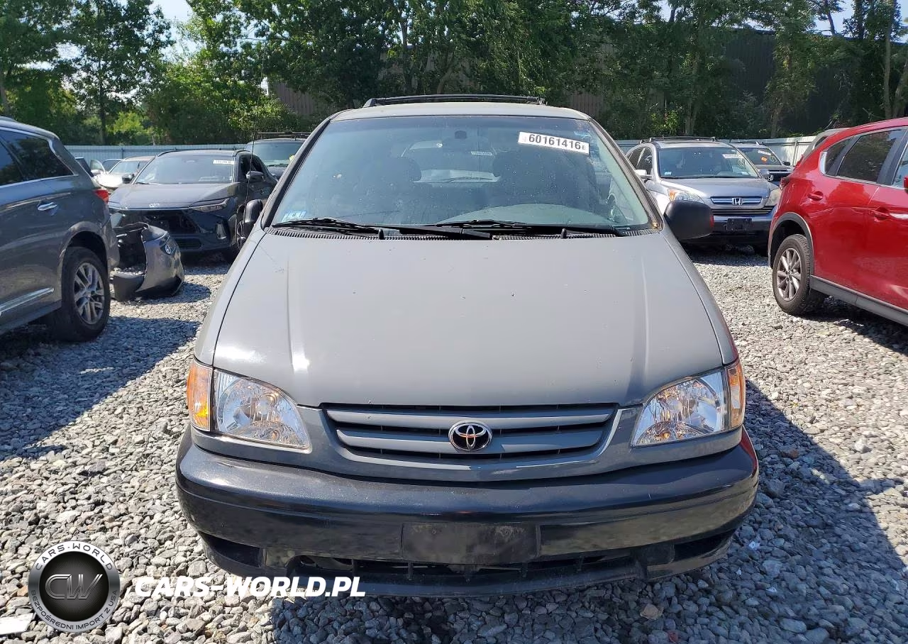 2002 Toyota Sienna Le VIN:4T3ZF13C22U497715 - 5
