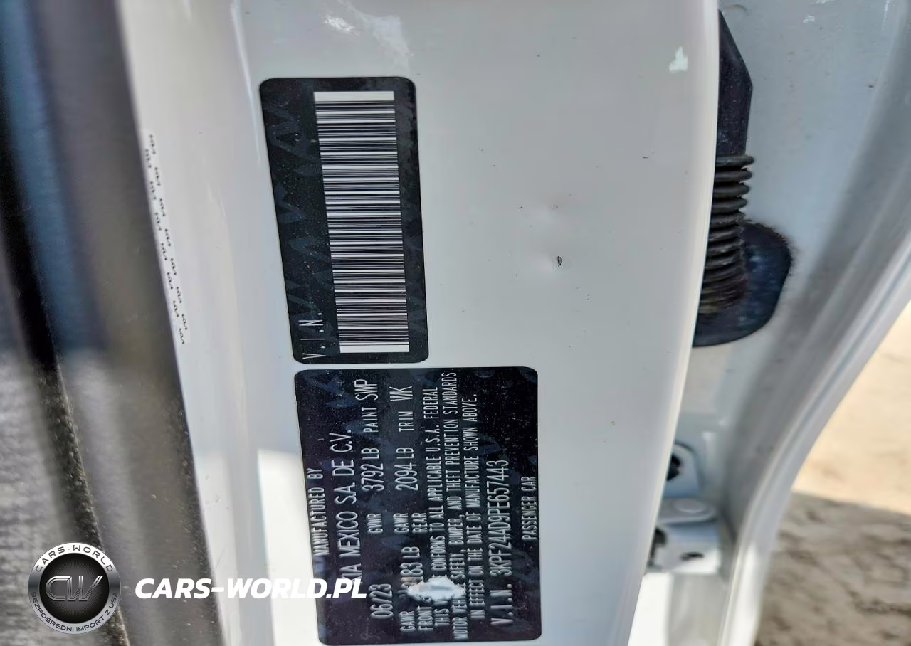 2023 Kia Forte Lxs VIN:3KPF24AD9PE657443 - 13