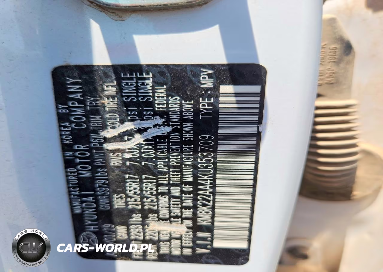 2019 Hyundai Kona Sel VIN:KM8K22AA4KU353709 - 13