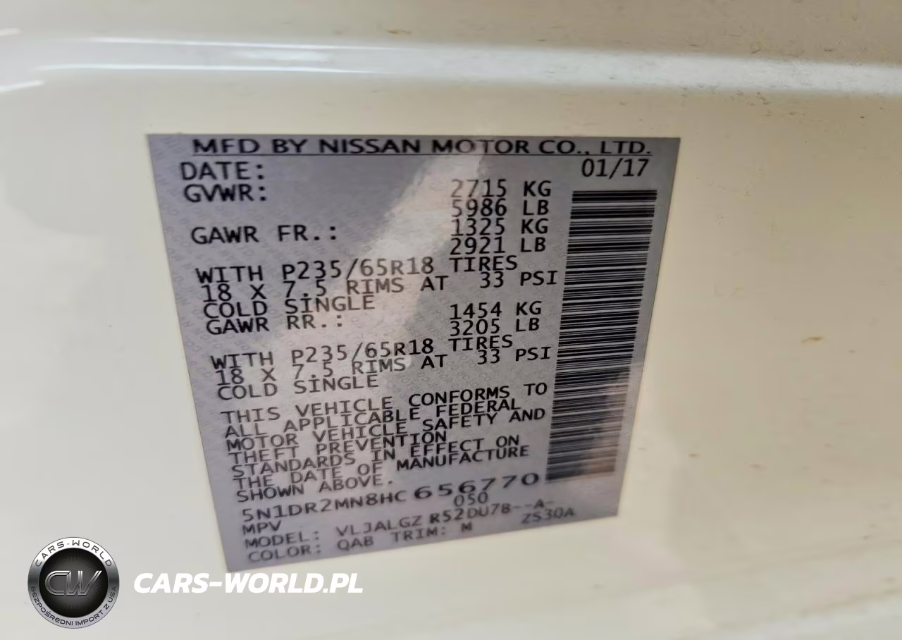 2017 Nissan Pathfinder Sl VIN:5N1DR2MN8HC656770 - 14