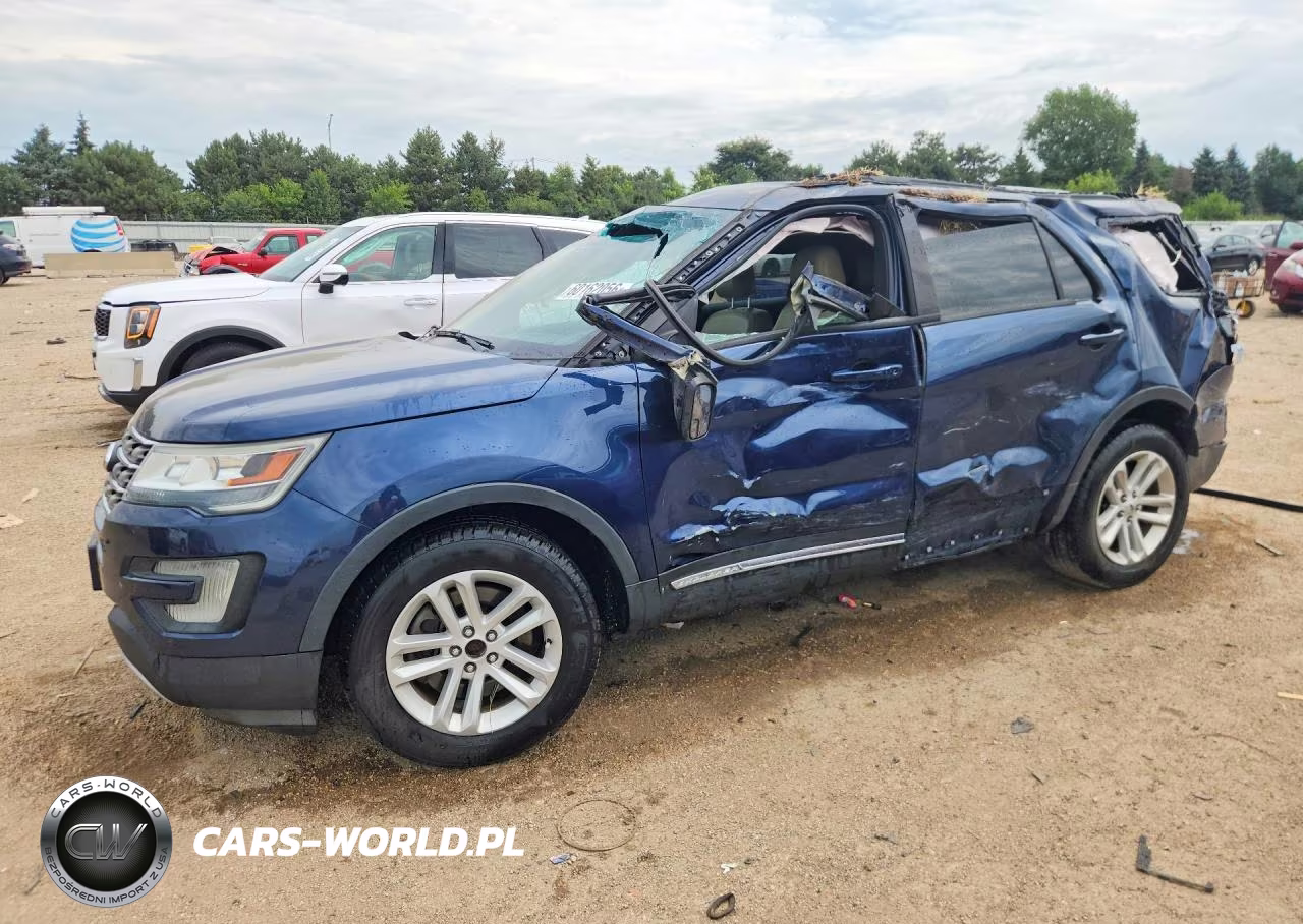 2016 Ford Explorer Xlt VIN:1FM5K7D85GGC35452 - 1
