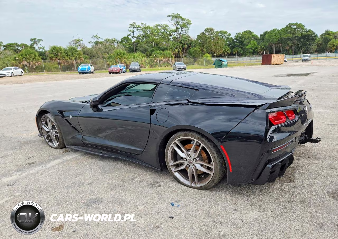 2014 Chevrolet Corvette Stingray Z51 2Lt VIN:1G1YK2D76E5104852 - 2