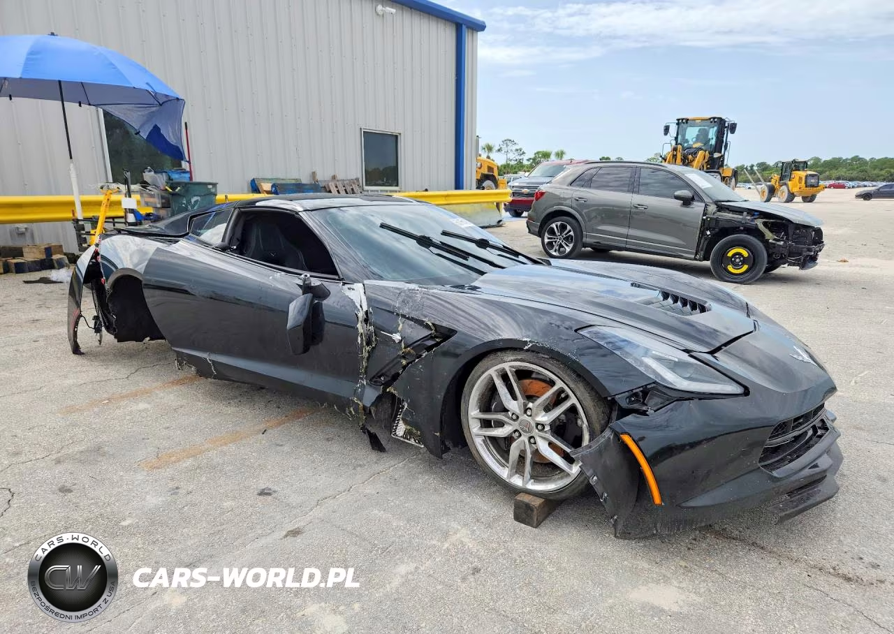2014 Chevrolet Corvette Stingray Z51 2Lt VIN:1G1YK2D76E5104852 - 4