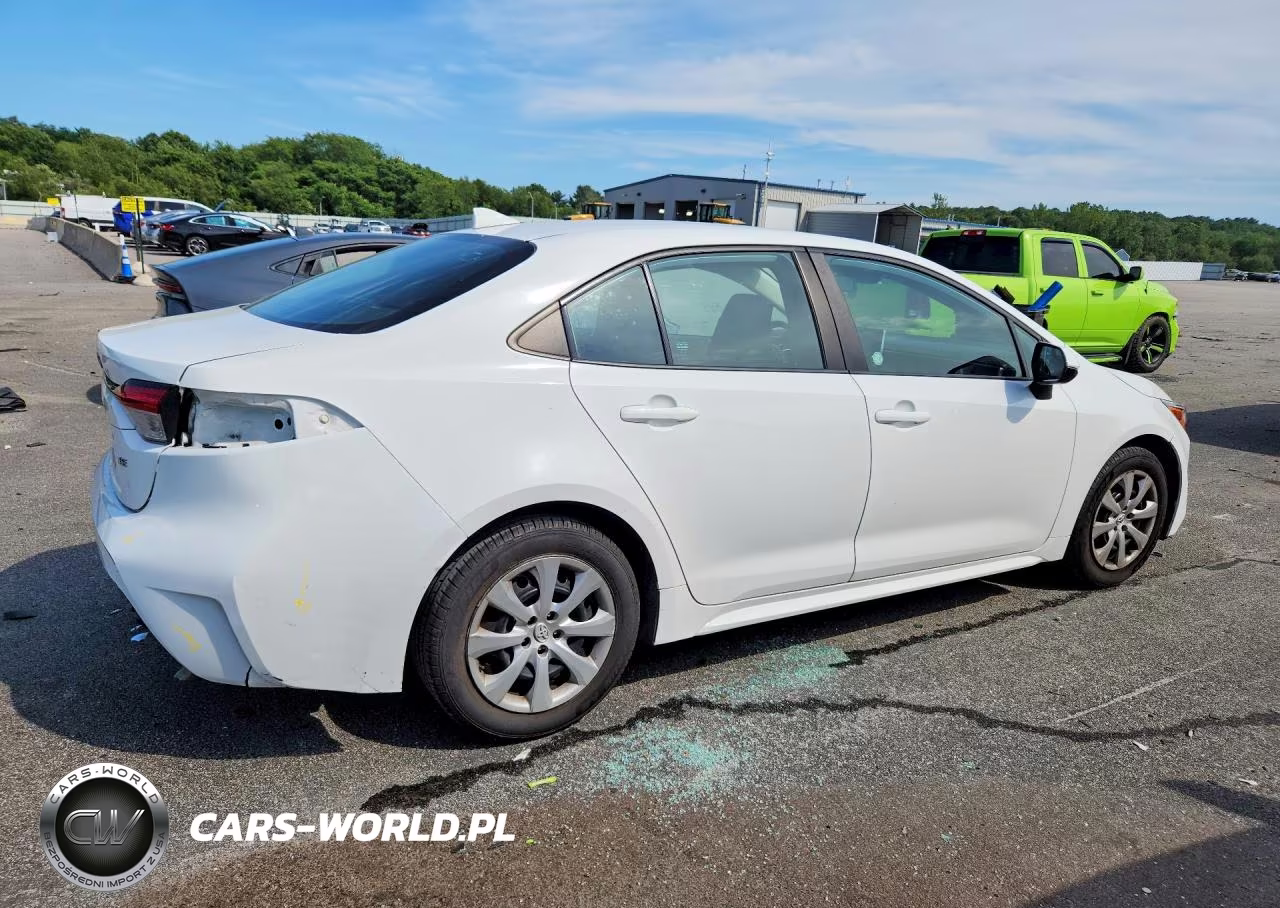 2021 Toyota Corolla Le VIN:5YFEPMAEXMP237027 - 3