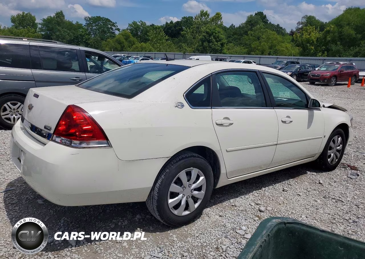 2008 Chevrolet Impala Ls VIN:2G1WB58K089187824 - 3