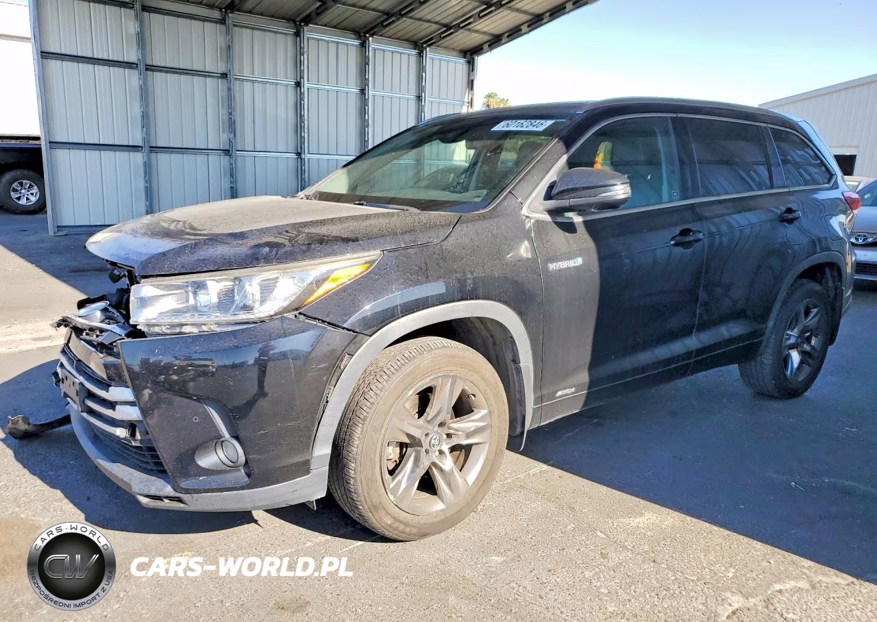 2017 Toyota Highlander Hybrid Limited Platinum