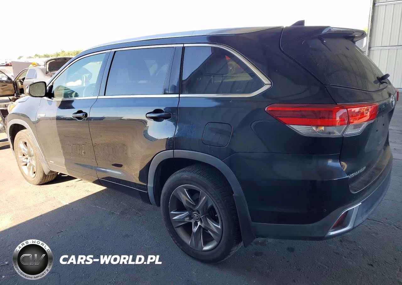 2017 Toyota Highlander Hybrid Limited Platinum VIN:5TDDGRFH2HS023383 - 2