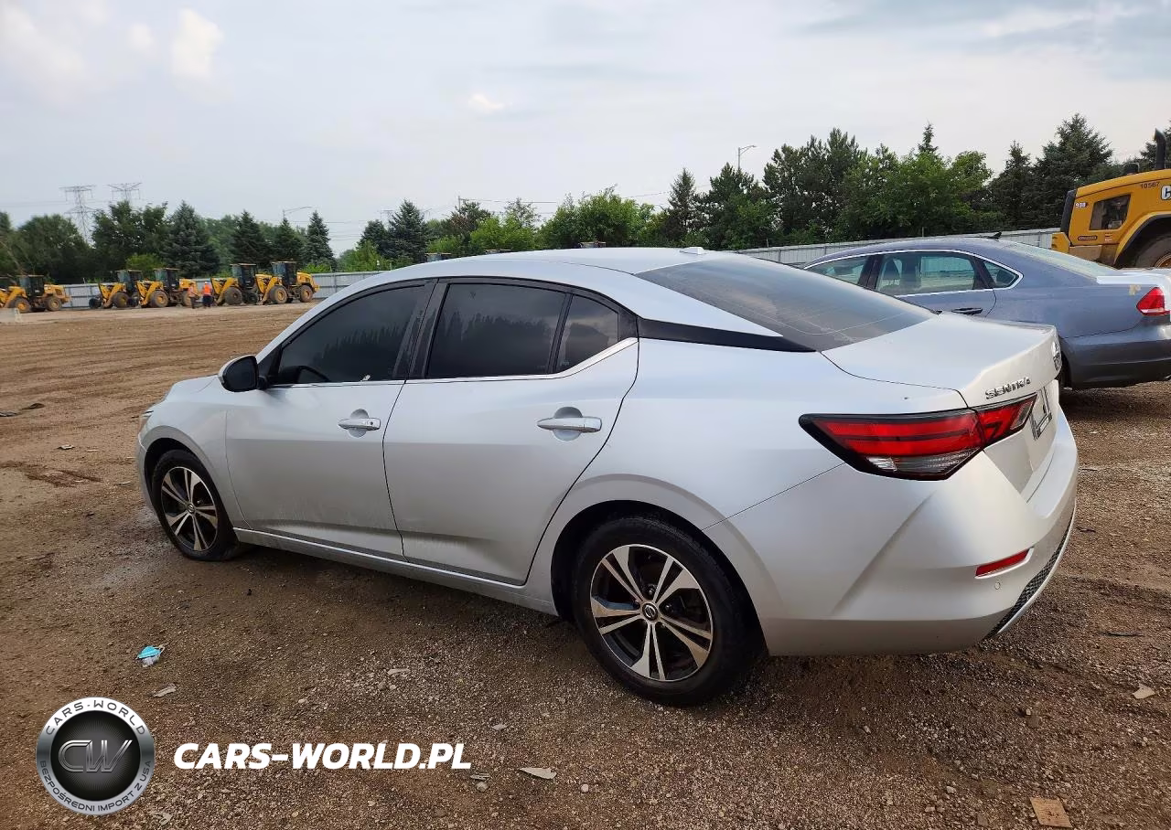 2021 Nissan Sentra Sv VIN:3N1AB8CV1MY235784 - 2