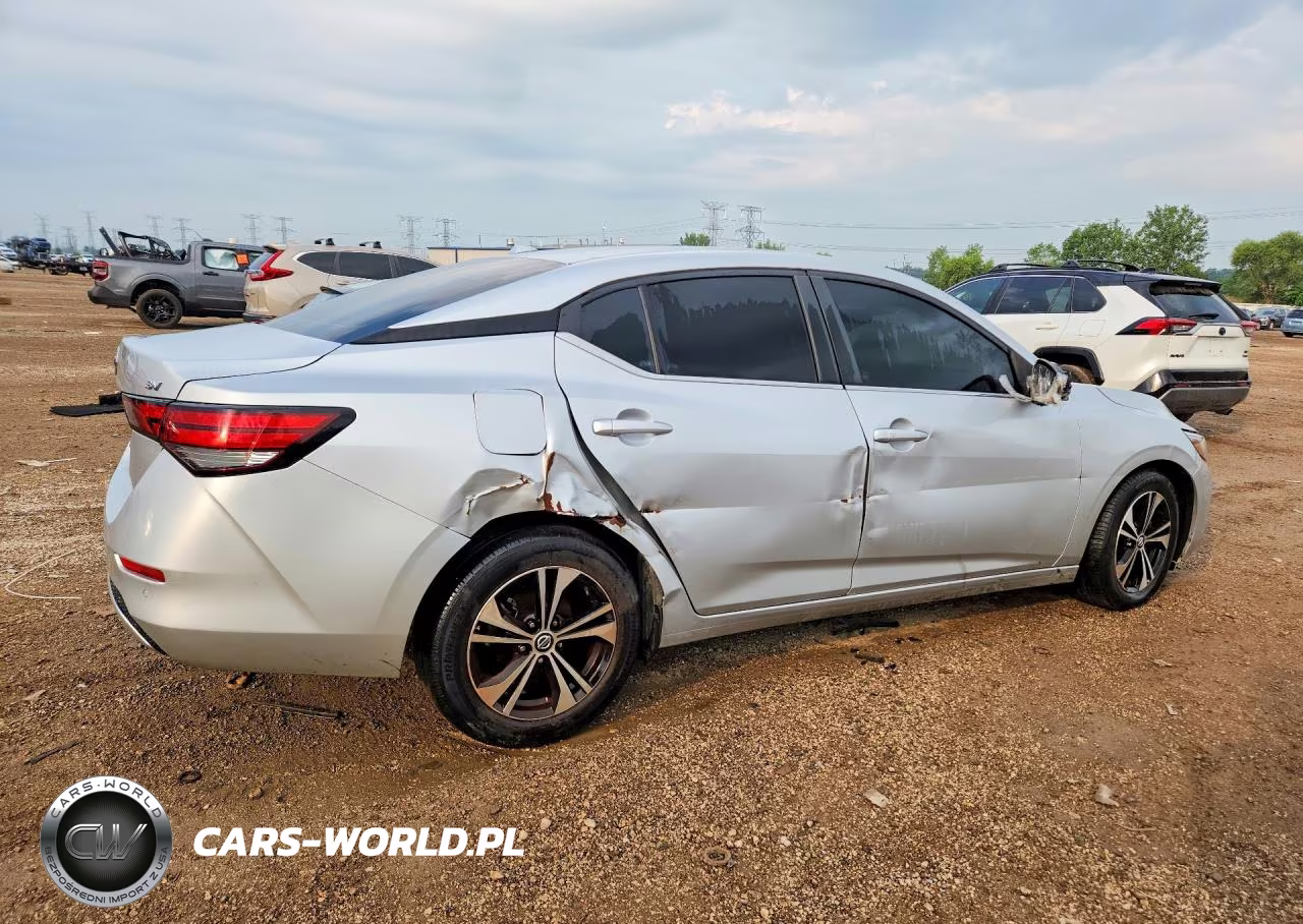 2021 Nissan Sentra Sv VIN:3N1AB8CV1MY235784 - 3