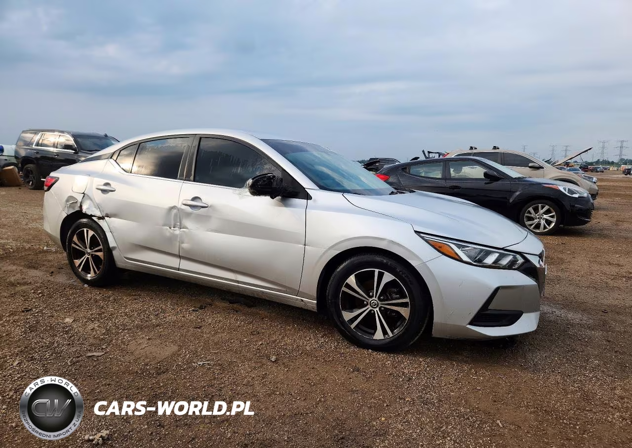 2021 Nissan Sentra Sv VIN:3N1AB8CV1MY235784 - 4