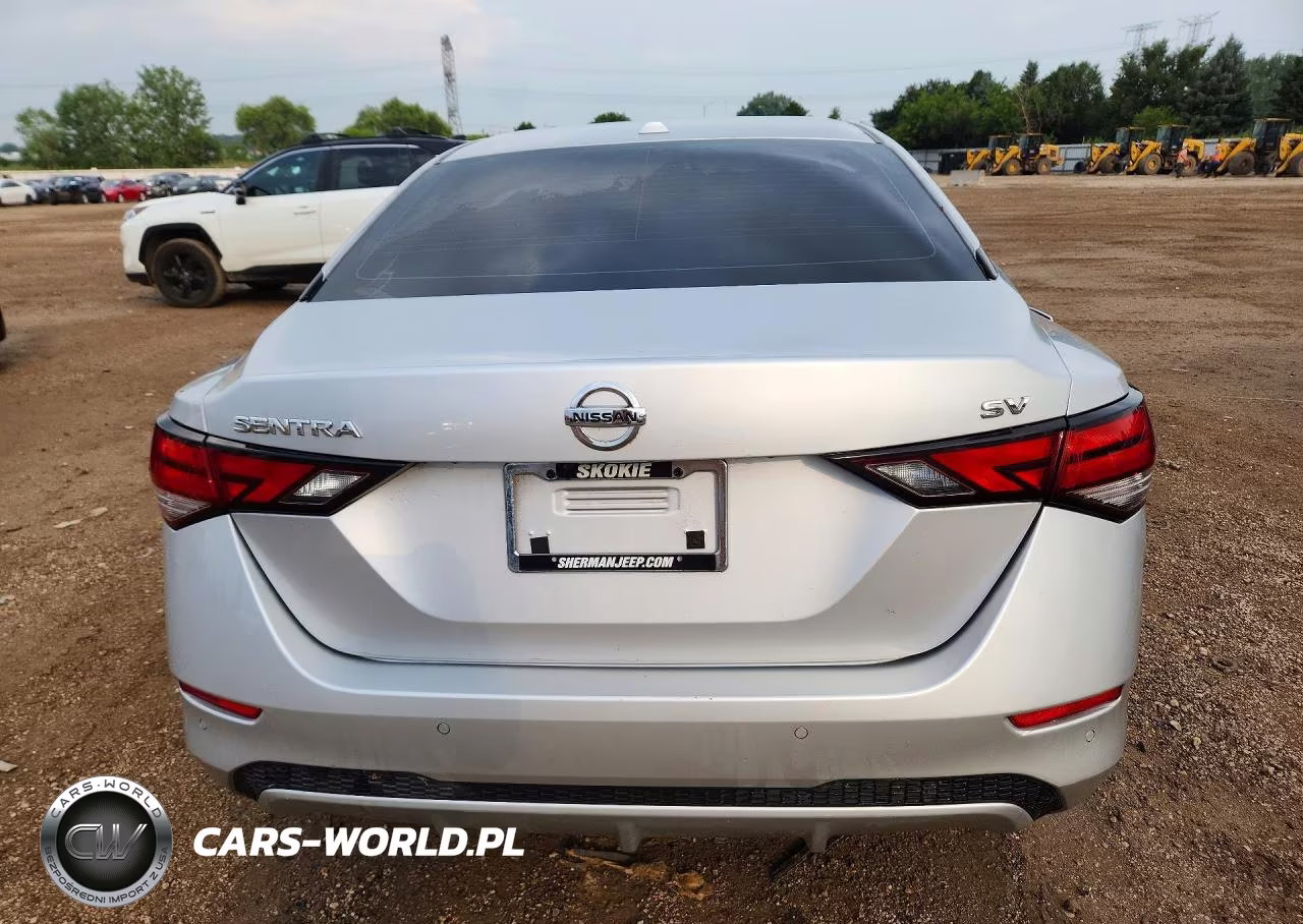2021 Nissan Sentra Sv VIN:3N1AB8CV1MY235784 - 6