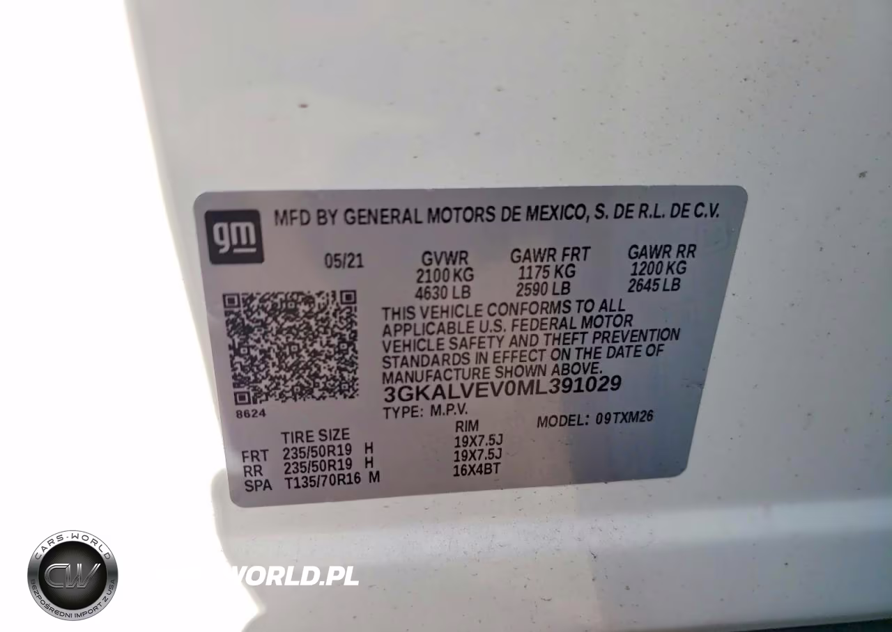 2021 GMC Terrain Slt VIN:3GKALVEV0ML391029 - 14