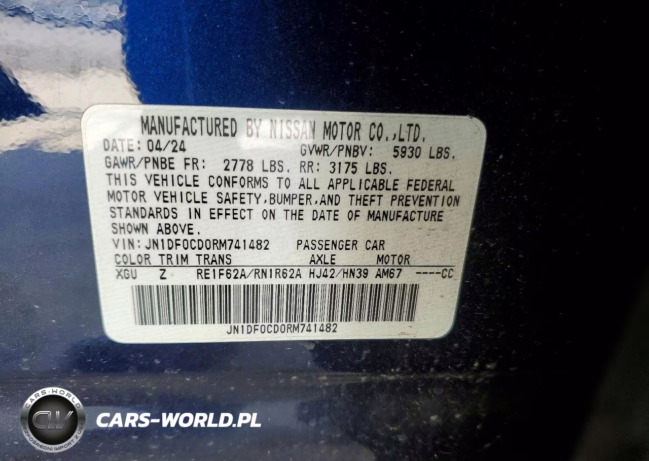 2024 Nissan Ariya Platinum + VIN:JN1DF0CD0RM741482 - 12