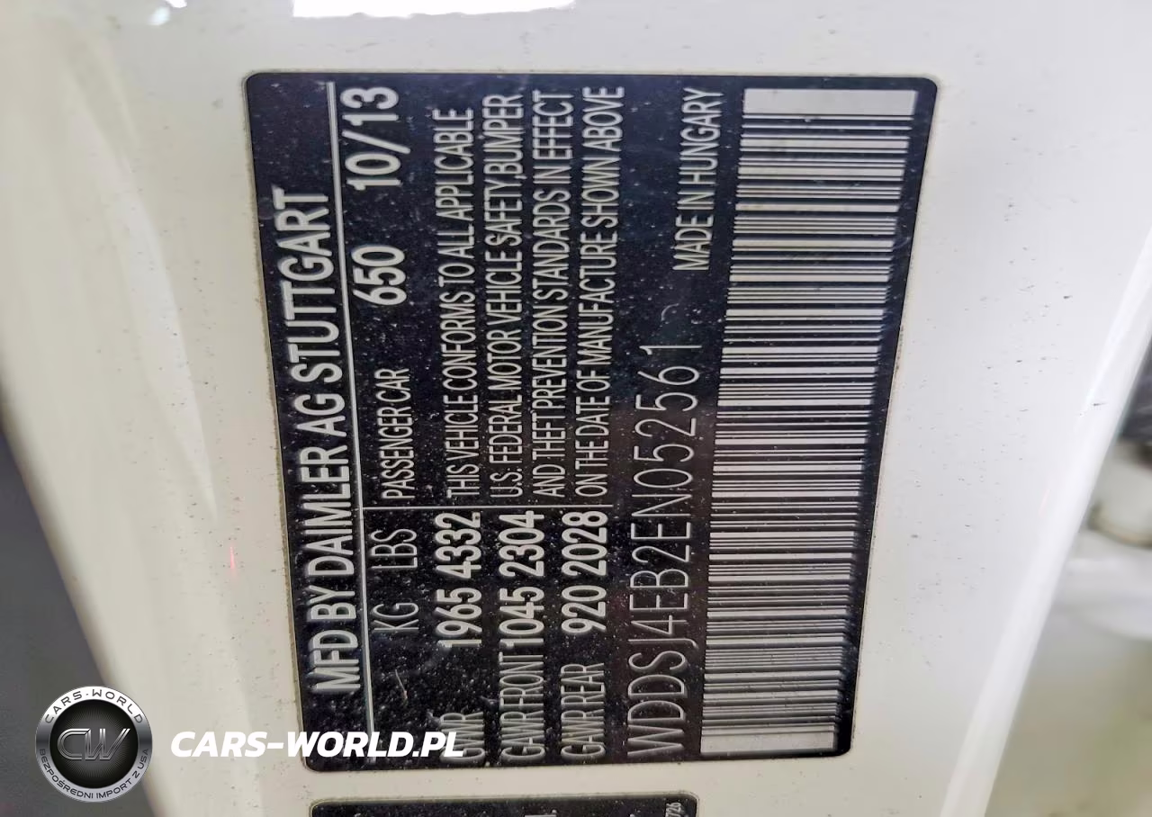 2014 Mercedes-Benz Cla 250 VIN:WDDSJ4EB2EN052561 - 12