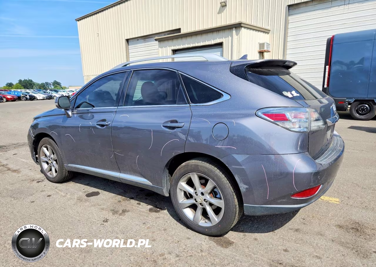 2012 Lexus Rx 350 VIN:2T2BK1BA0CC121759 - 2