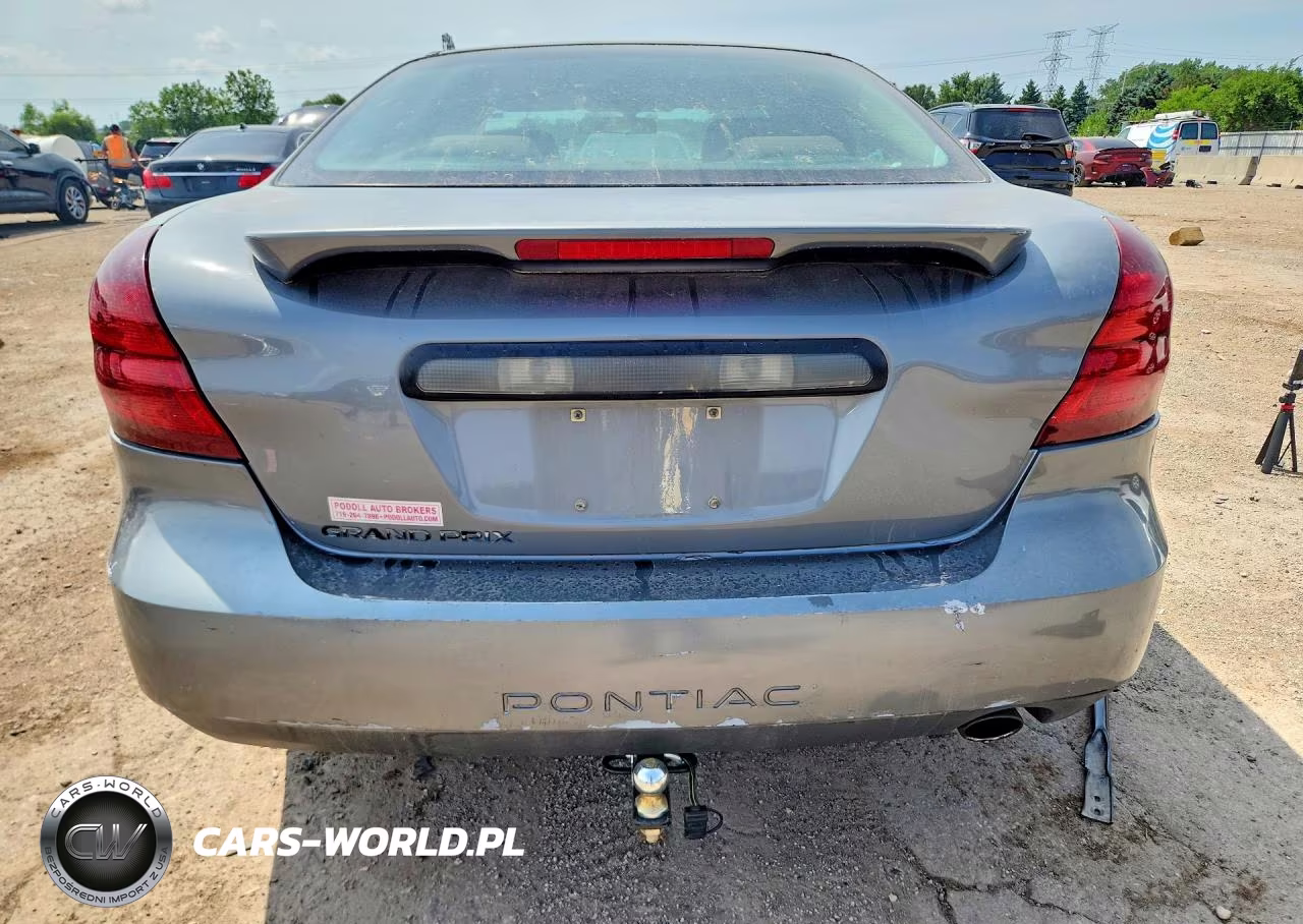 2008 Pontiac Grand Prix VIN:2G2WP552181102943 - 6