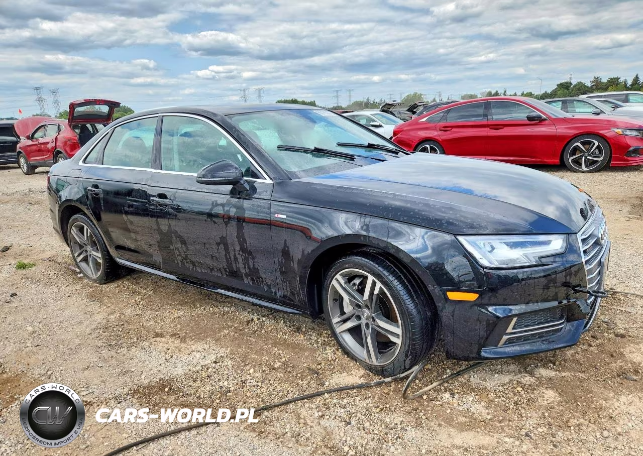 2018 Audi A4 Premium Plus VIN:WAUENAF4XJN017302 - 4