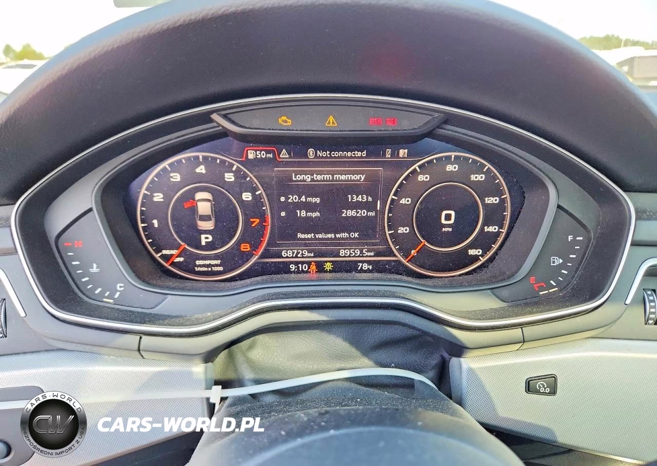 2018 Audi A4 Premium Plus VIN:WAUENAF4XJN017302 - 9