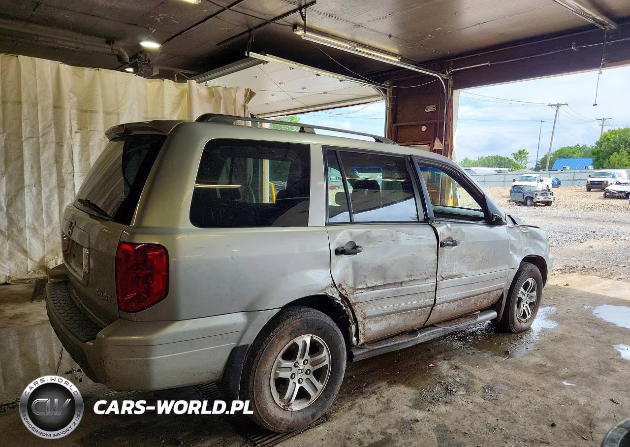 2005 Honda Pilot Ex VIN:5FNYF18445B065540 - 3