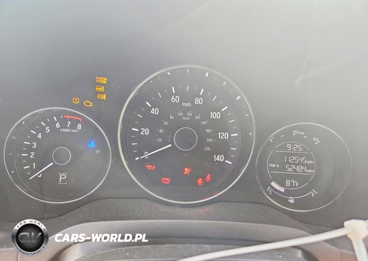 2016 Honda Hr-V Ex VIN:3CZRU5H59GM737644 - 9