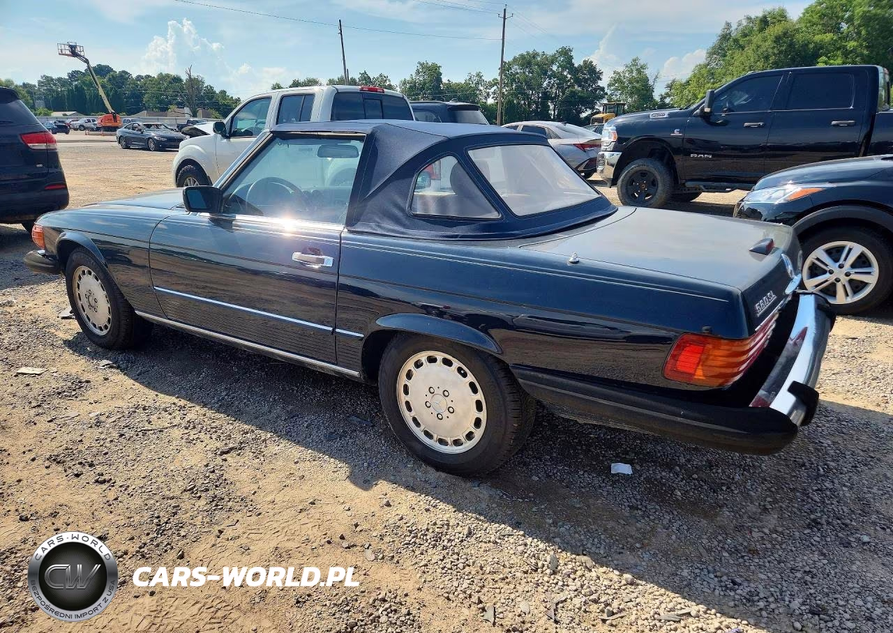1989 Mercedes-Benz 560 Sl VIN:WDBBA48D1KA091019 - 2