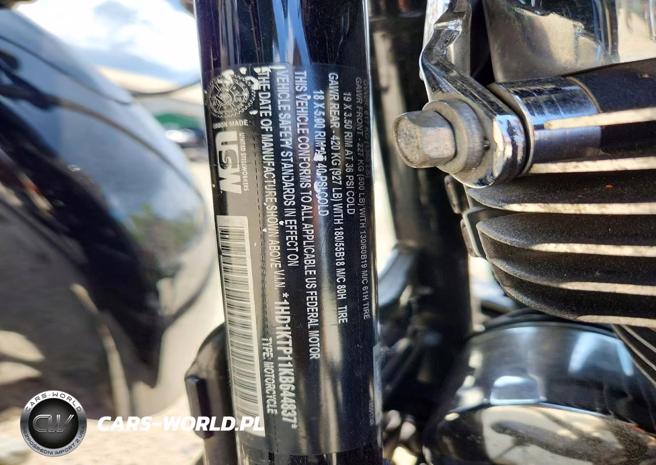 2019 Harley-Davidson Fltrxs VIN:1HD1KTP11KB644837 - 9