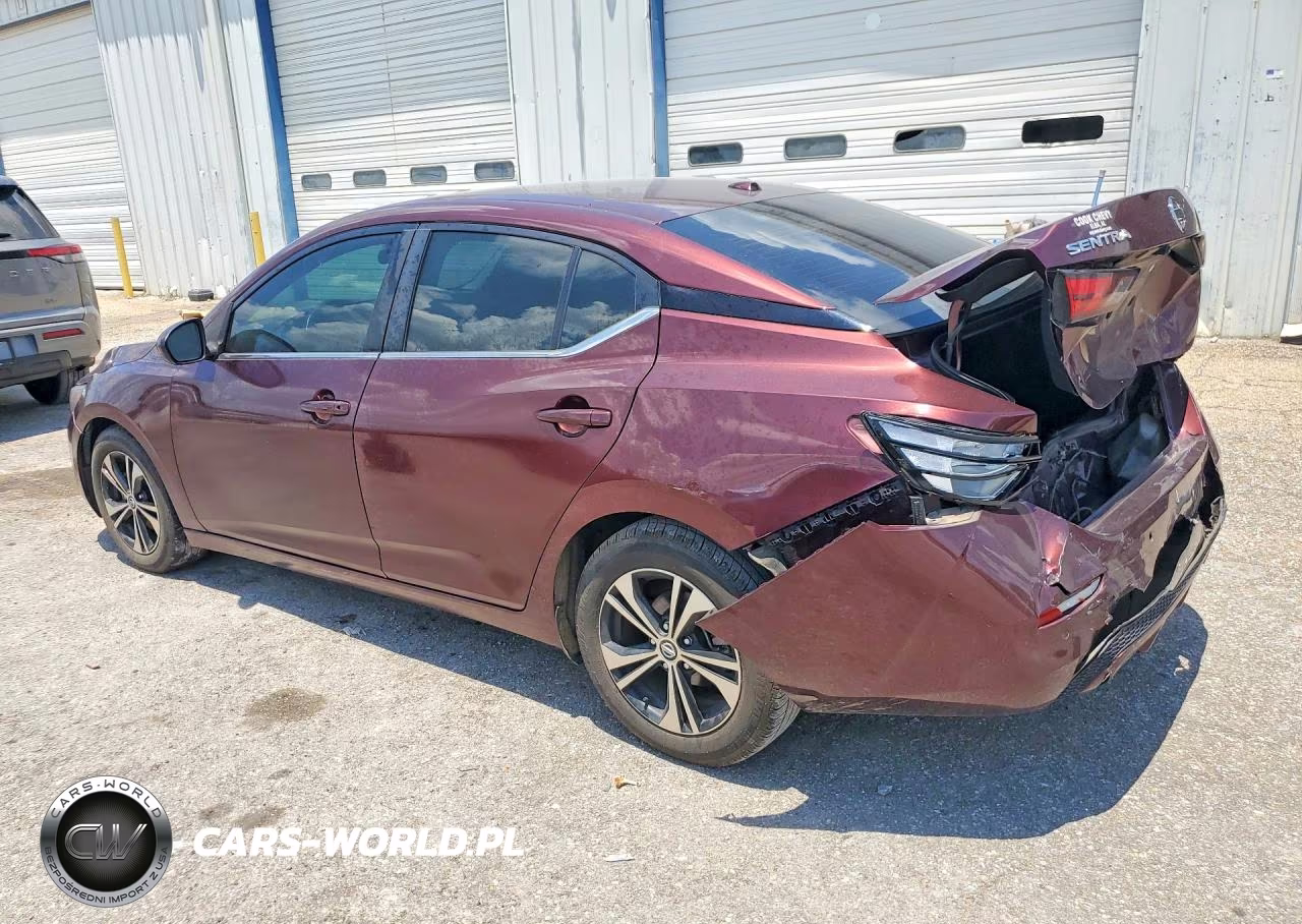 2022 Nissan Sentra Sv VIN:3N1AB8CV7NY296980 - 2