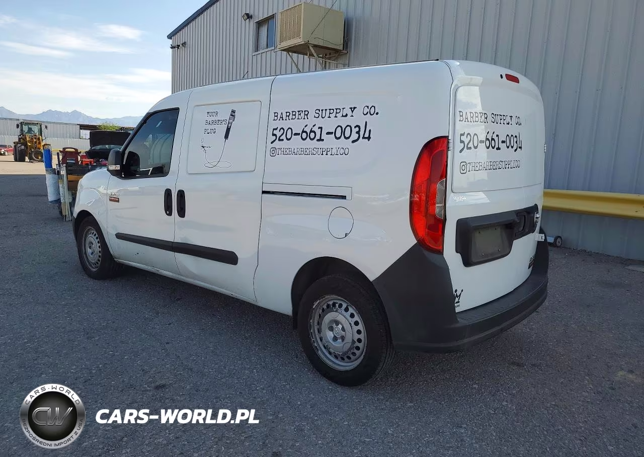 2017 Ram Promaster City VIN:ZFBERFAB5H6F46788 - 2