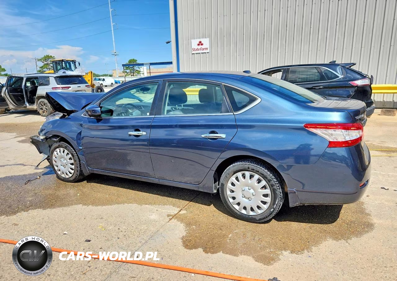 2015 Nissan Sentra Sv VIN:3N1AB7AP6FL695229 - 2