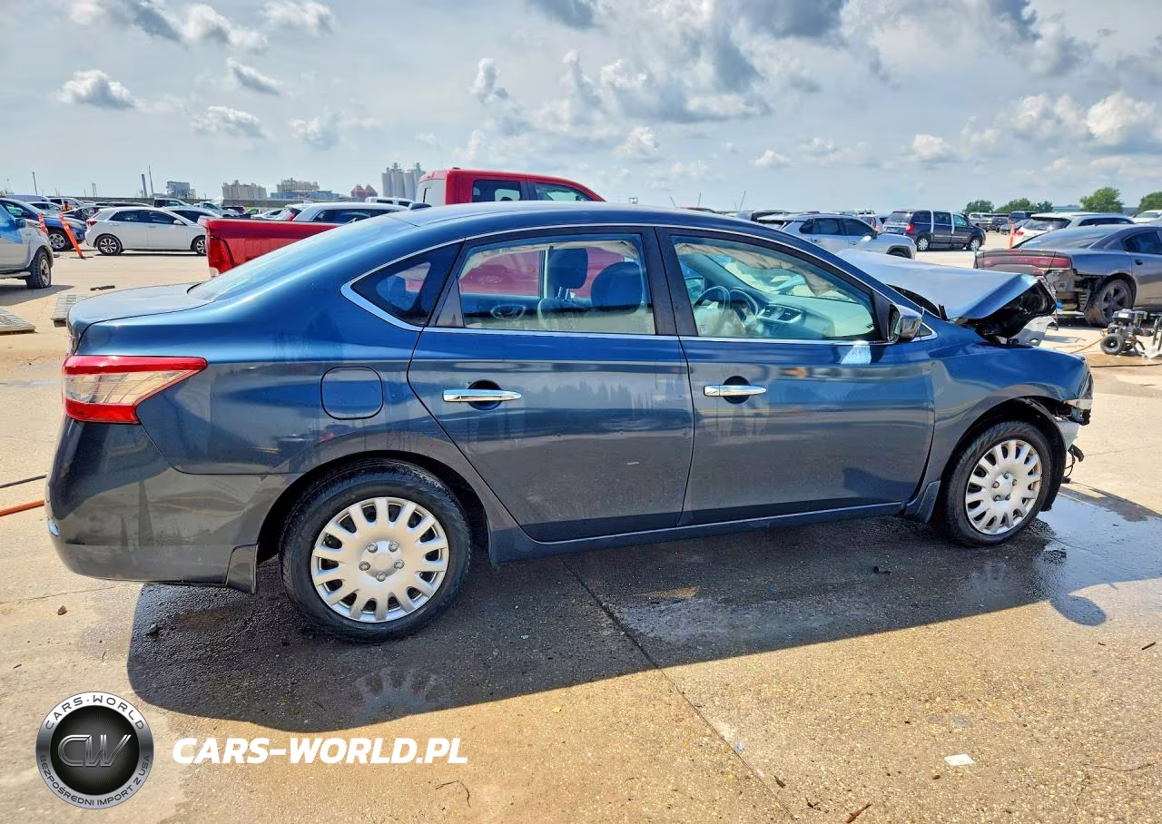 2015 Nissan Sentra Sv VIN:3N1AB7AP6FL695229 - 3