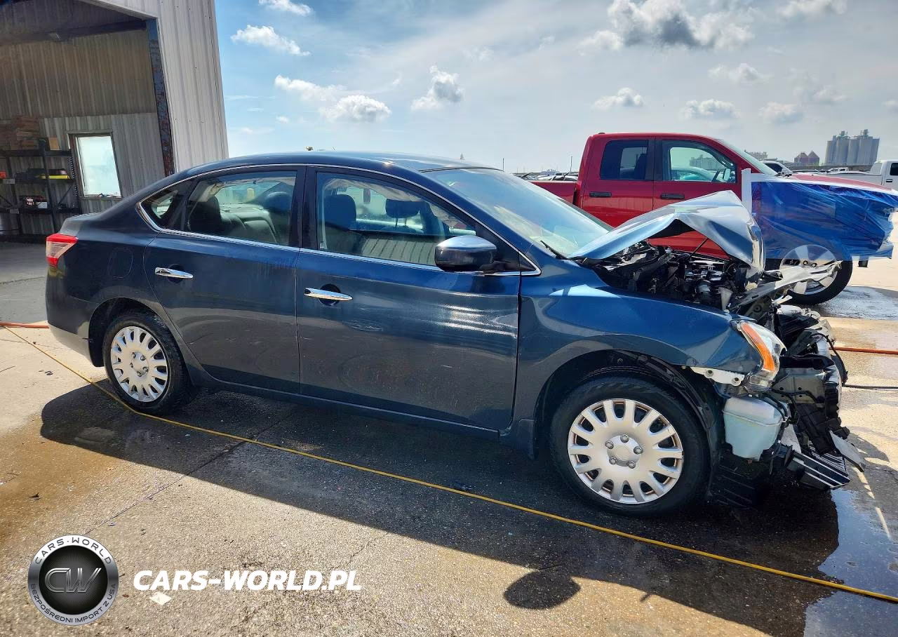 2015 Nissan Sentra Sv VIN:3N1AB7AP6FL695229 - 4