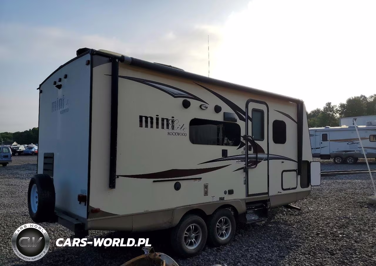 2017 Forest River Mini Lite Camper VIN:4X4TRLW21HD415680 - 4