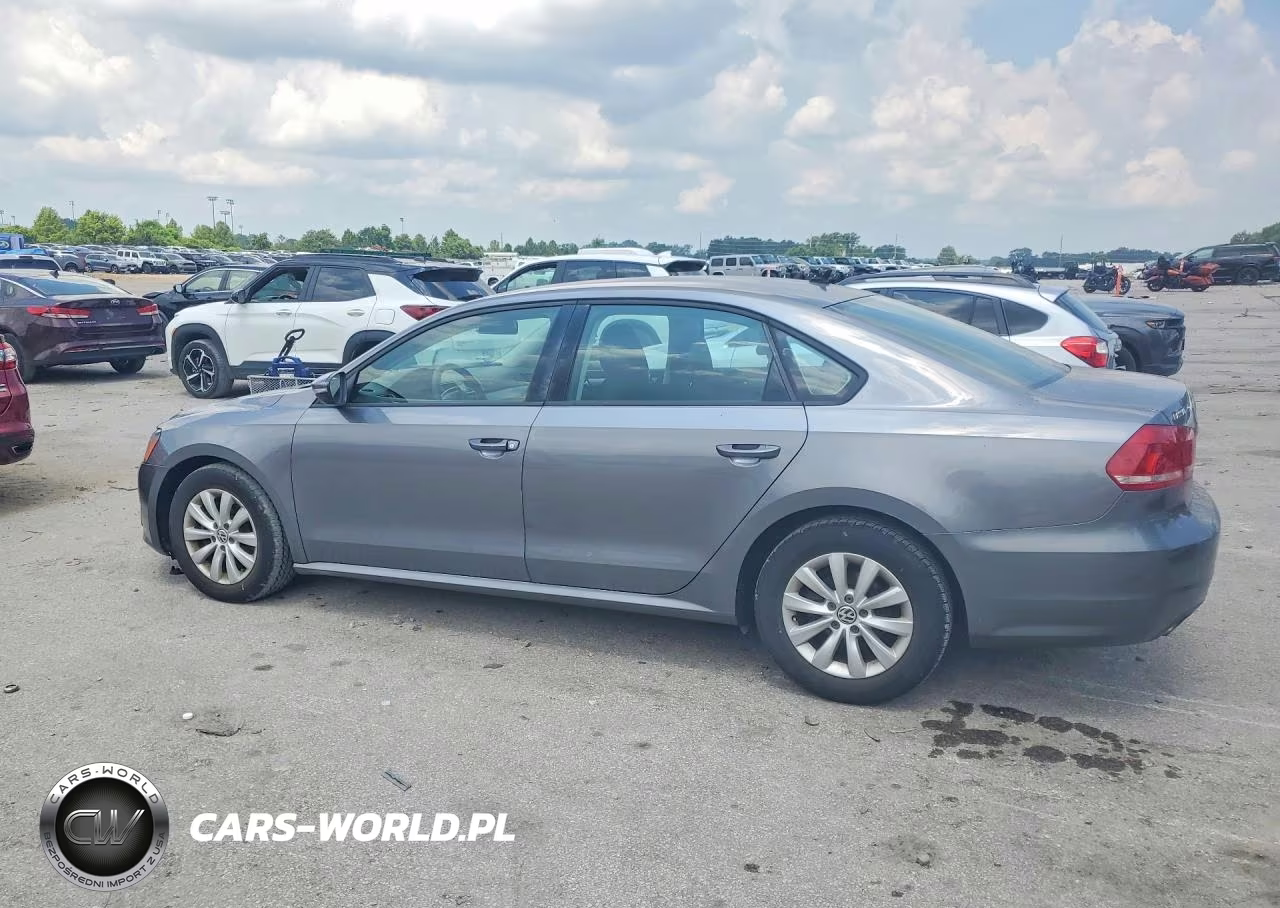 2012 Volkswagen Passat S VIN:1VWAP7A37CC082939 - 2