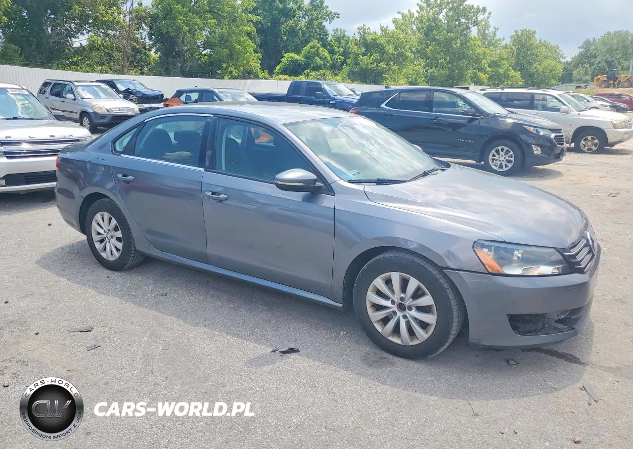 2012 Volkswagen Passat S VIN:1VWAP7A37CC082939 - 4