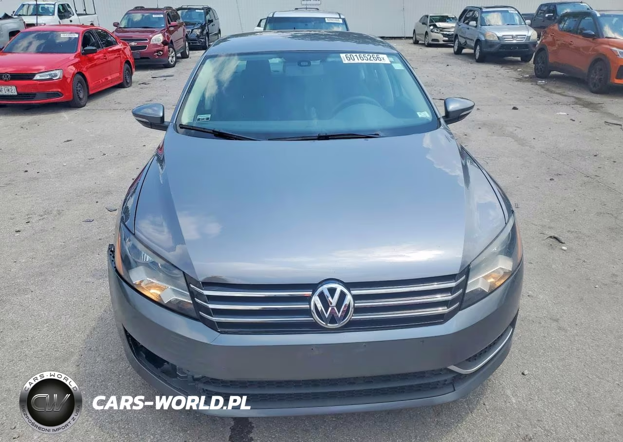 2012 Volkswagen Passat S VIN:1VWAP7A37CC082939 - 5