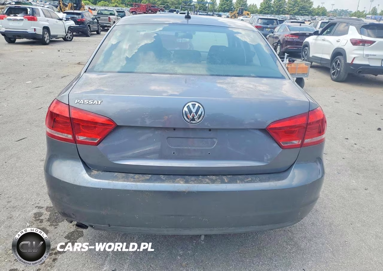 2012 Volkswagen Passat S VIN:1VWAP7A37CC082939 - 6