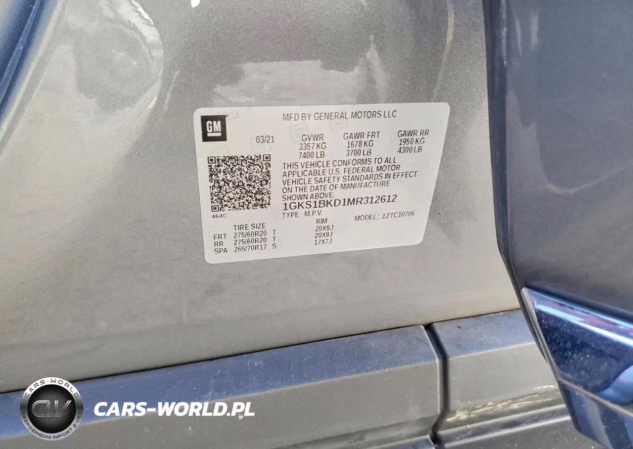2021 GMC Yukon Slt VIN:1GKS1BKD1MR312612 - 13