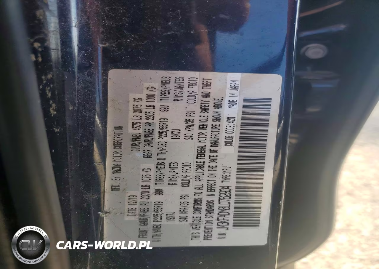 2020 Mazda Cx-5 Grand Touring VIN:JM3KFADM8L0762904 - 12