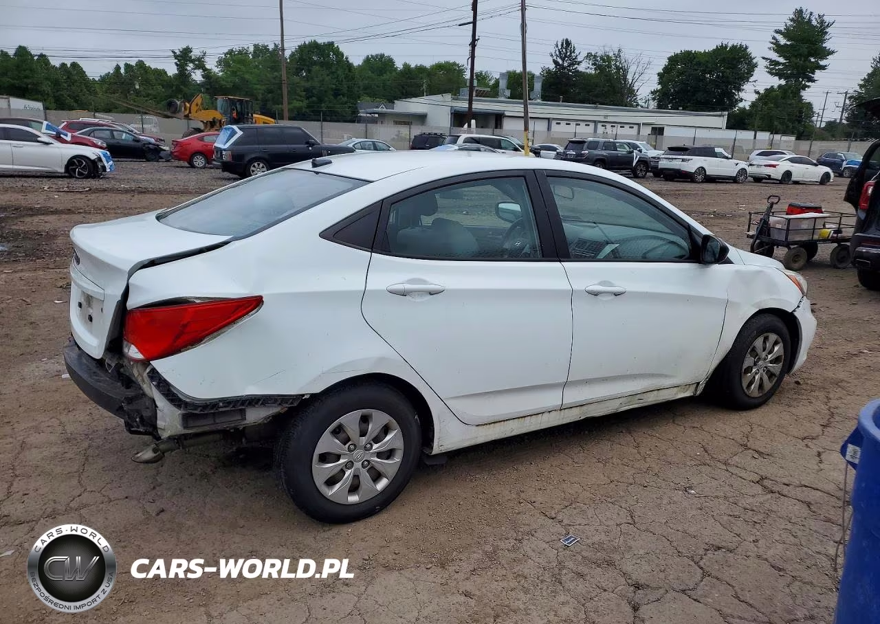 2016 Hyundai Accent Se VIN:KMHCT4AE7GU012473 - 3