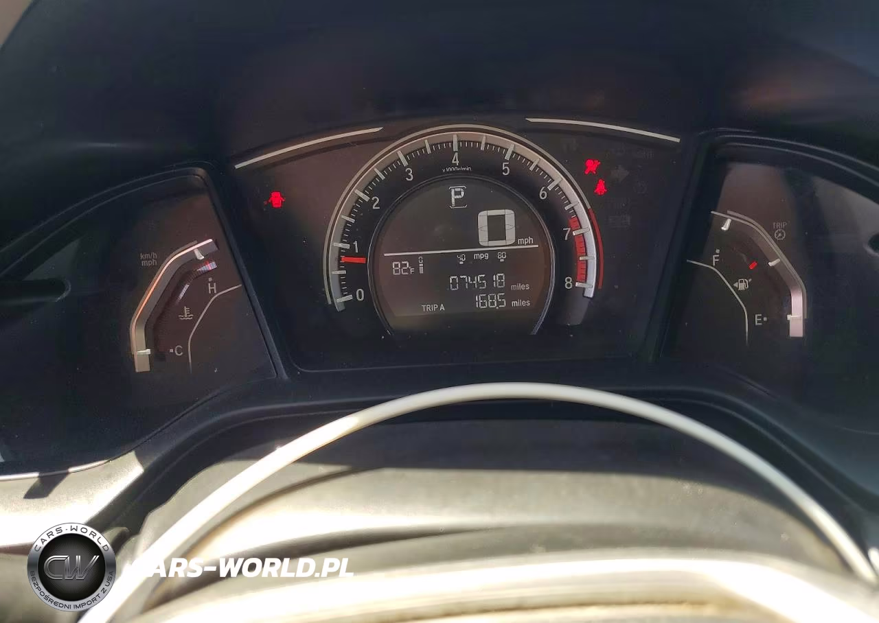 2018 Honda Civic Lx VIN:2HGFC4B05JH308527 - 9
