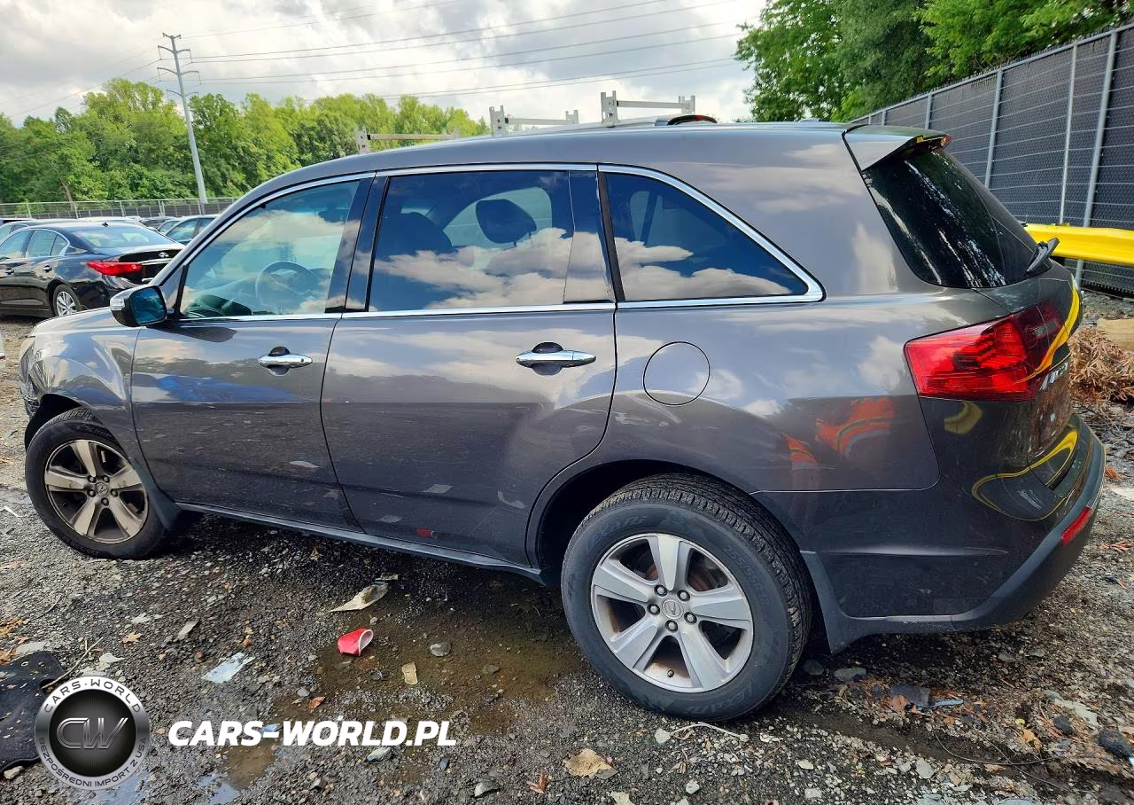 2012 Acura Mdx VIN:2HNYD2H3XCH540063 - 2