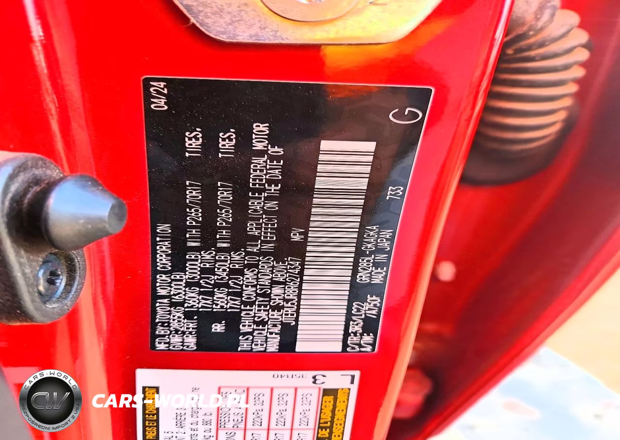 2024 Toyota 4Runner Trd Off-Road Premium VIN:JTERU5JR8R6274347 - 14