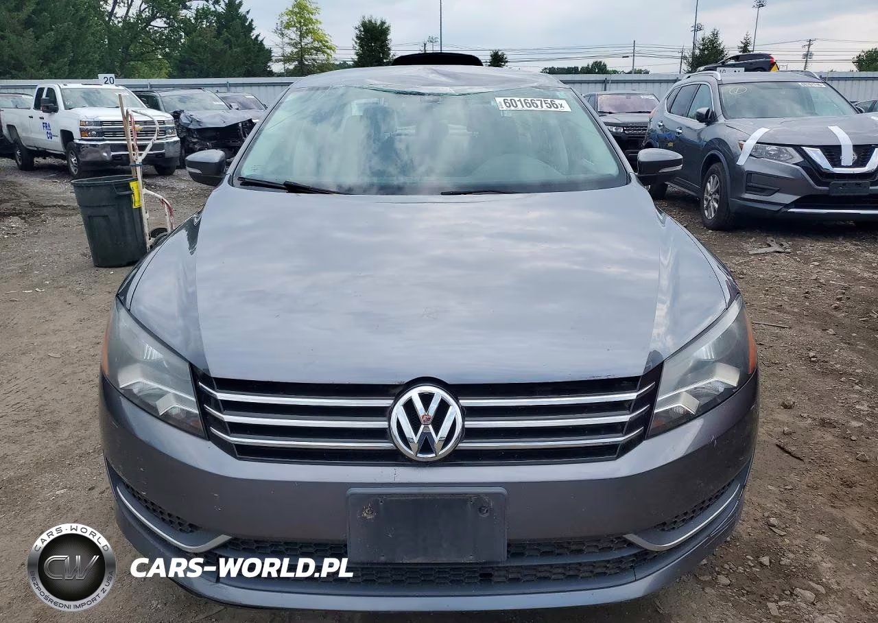 2013 Volkswagen Passat Se VIN:1VWBP7A31DC061848 - 5