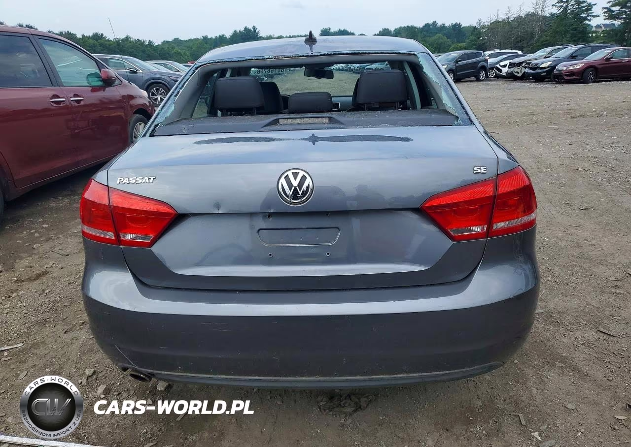 2013 Volkswagen Passat Se VIN:1VWBP7A31DC061848 - 6