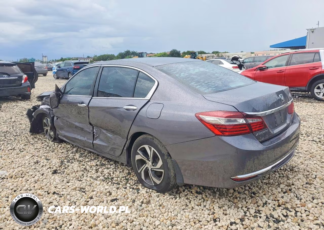 2016 Honda Accord Lx VIN:1HGCR2F30GA017452 - 2